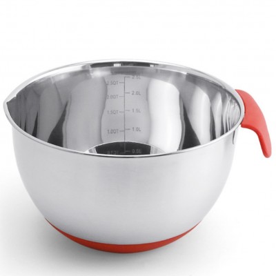 Stainless Steel 304 Mixing Bowls Best for Mixer Salad Cooking Baking