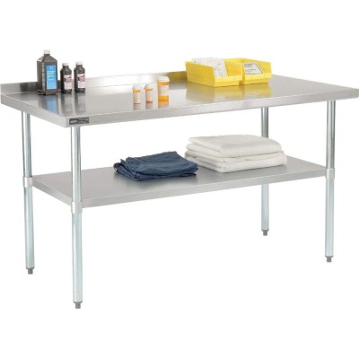 Stainless Steel 24" X 48" Commercial Prep Standard Worktable